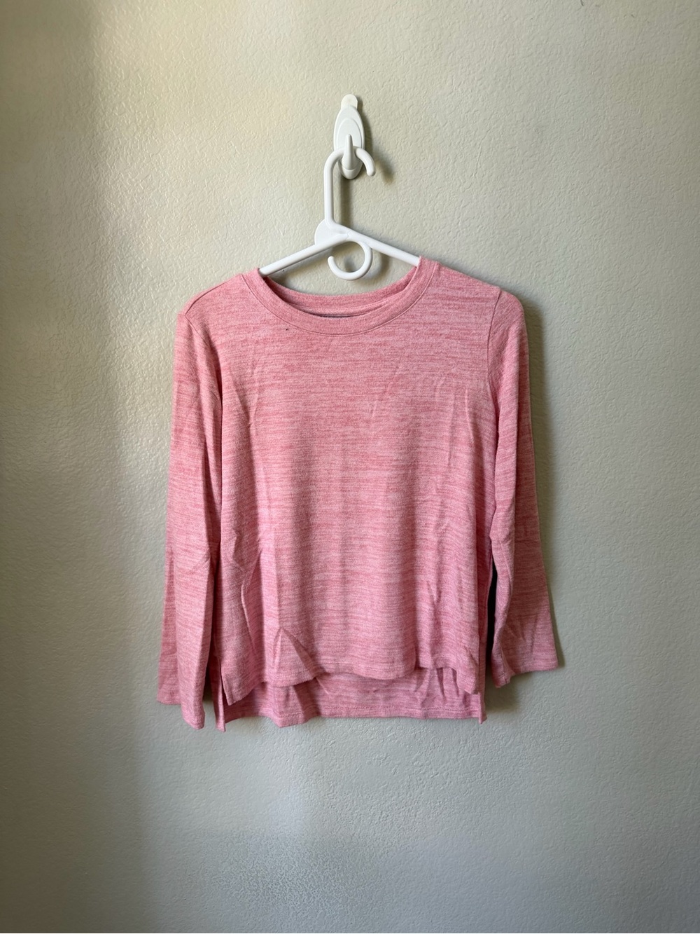 Old Navy Heather Pink Long-Sleeve- Large (10/12)